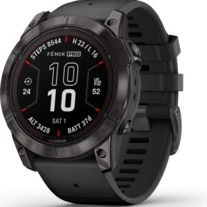 Montre de Sport Garmin Fenix 7X Pro Sapphire Solar Titane