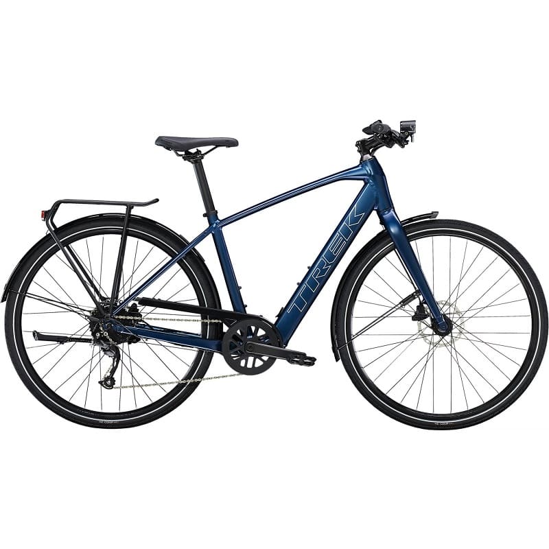 Trek FX+ 2 Shimano Altus 9V 250 Wh 700 mm Bleu 2023
