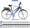 Urbanbiker VIENA 26" VTC électrique