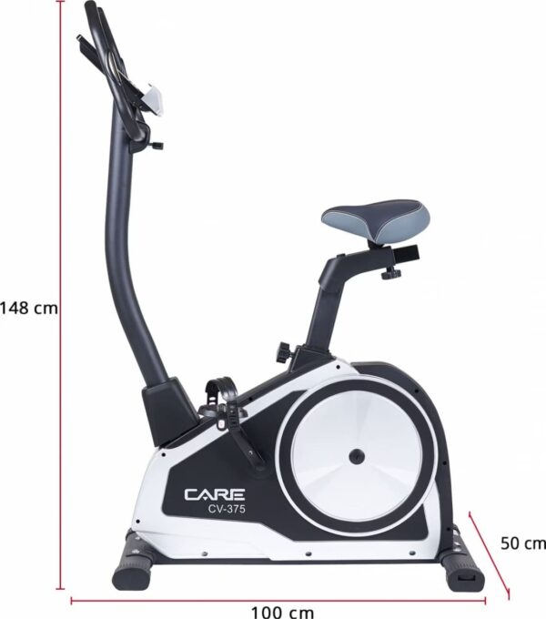 Vélo d'appartement Care Fitness ergomètre - CV-375 – Image 3