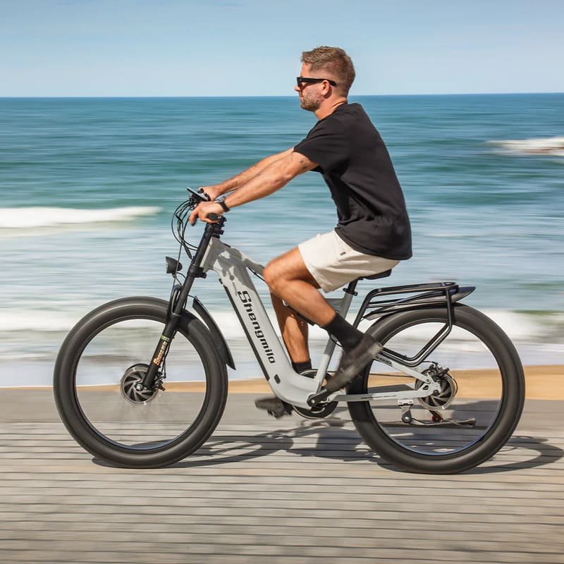Vélo électrique à double moteur Shengmilo S600 2000W – Image 5